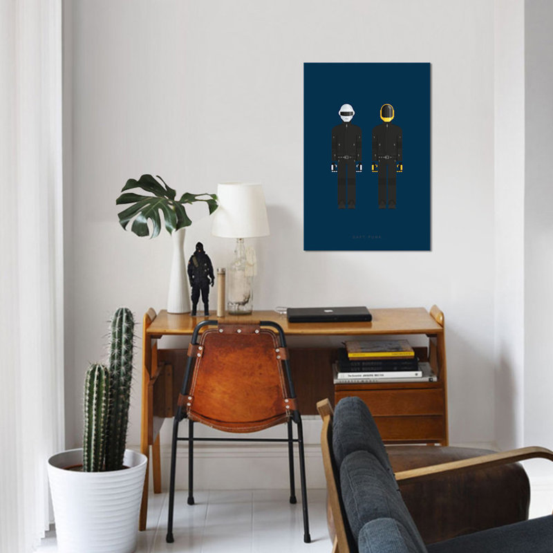 East Urban Home Famous Musical Costumes Series Daft Punk