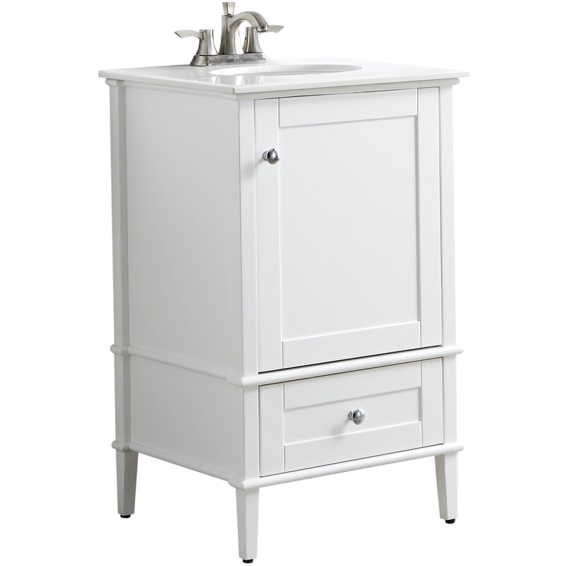 Alcott Hill Yahya 22 Single Bathroom Vanity Set Wayfair