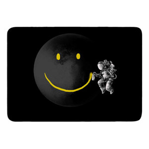 Make A Smile by Digital Carbine Bath Mat