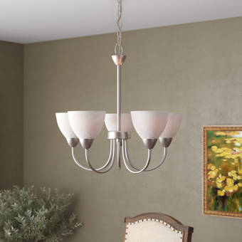 Alcott Hill Centreville 5 Light Shaded Classic Traditional Chandelier Wayfair