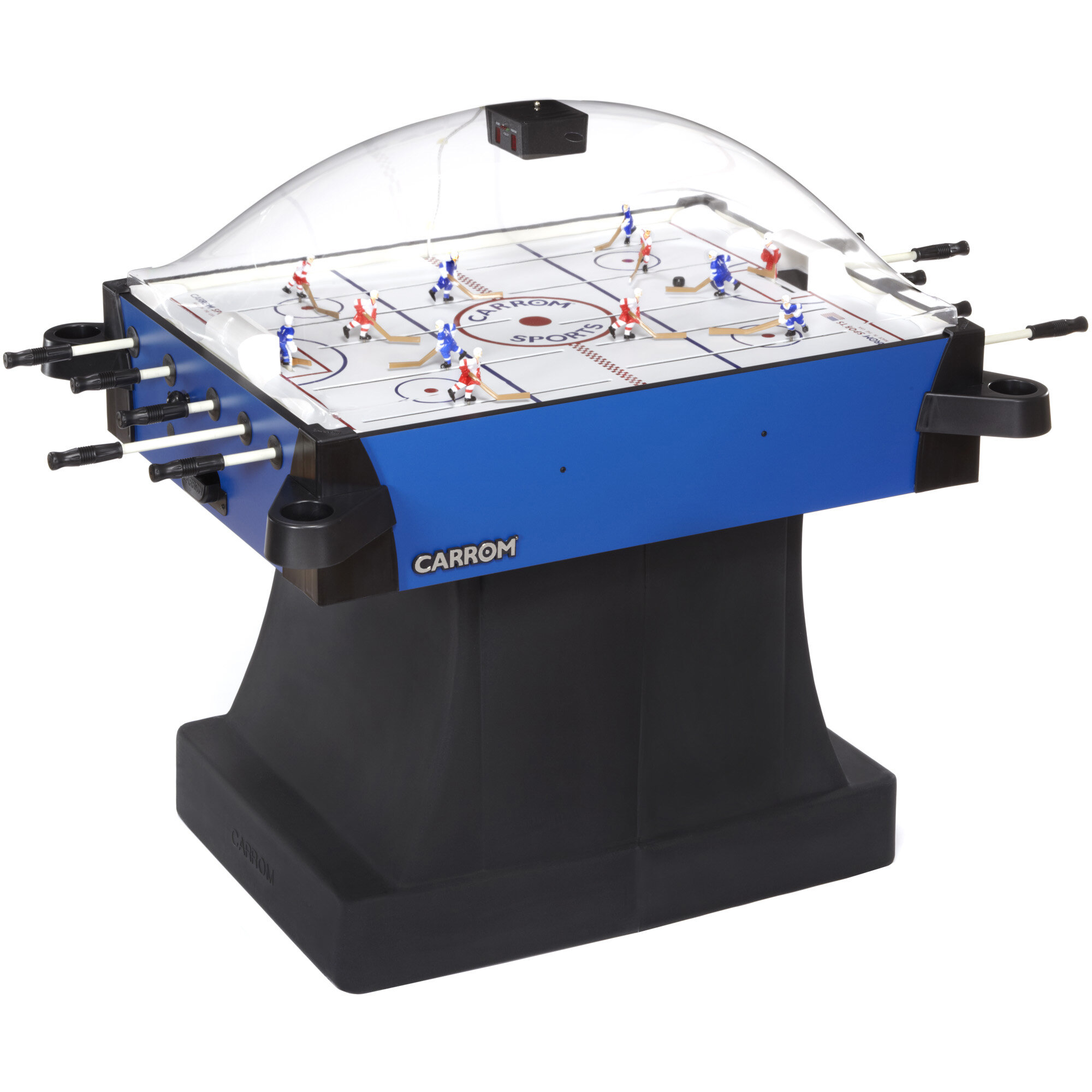 Carrom 58 2 Player Dome Bubble Hockey With Digital Scoreboard