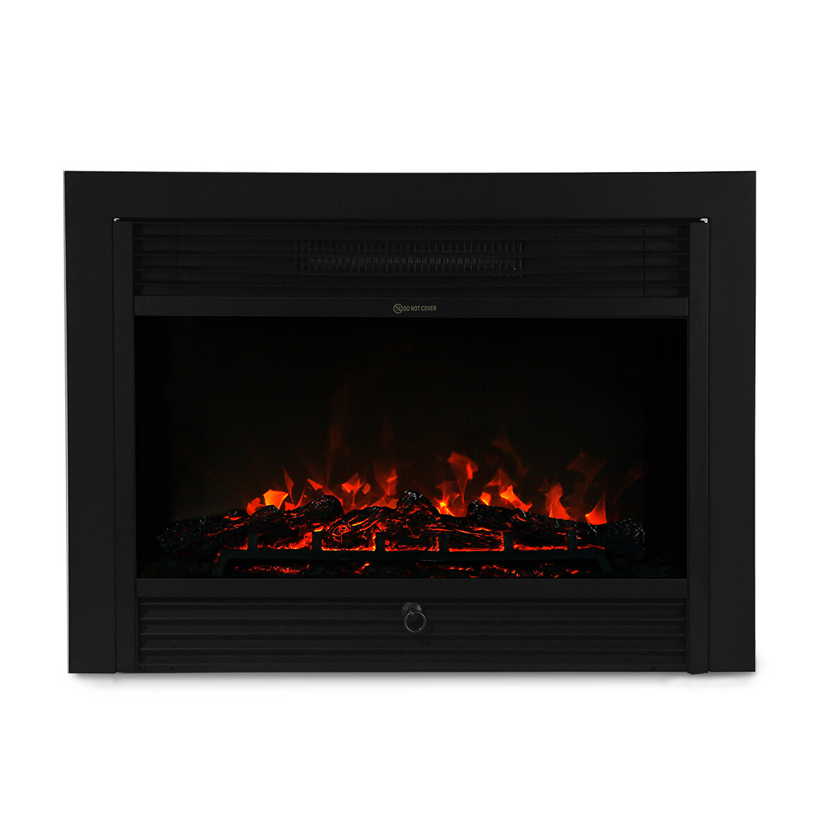 Ebern Designs Sung Wall Mounted Electric Fireplace Insert Wayfair Ca