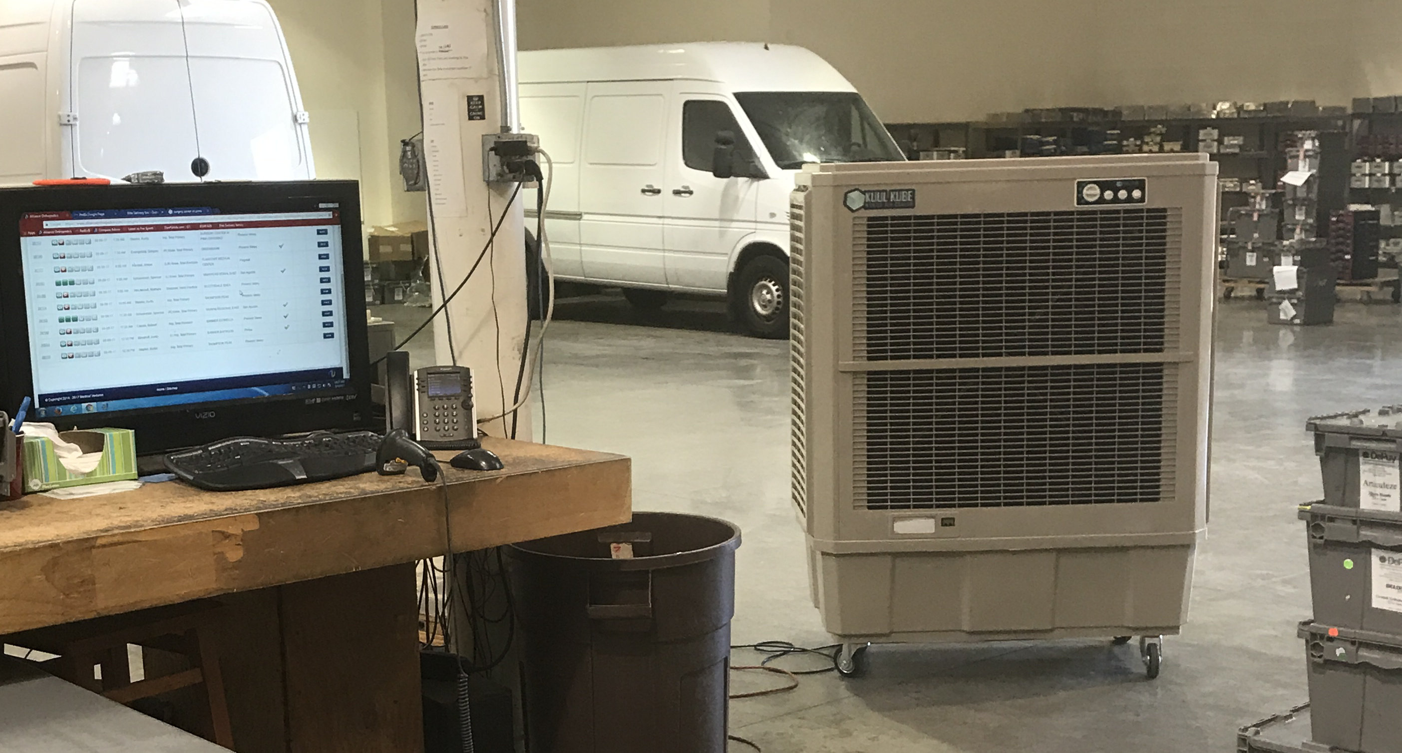 desk evaporative cooler