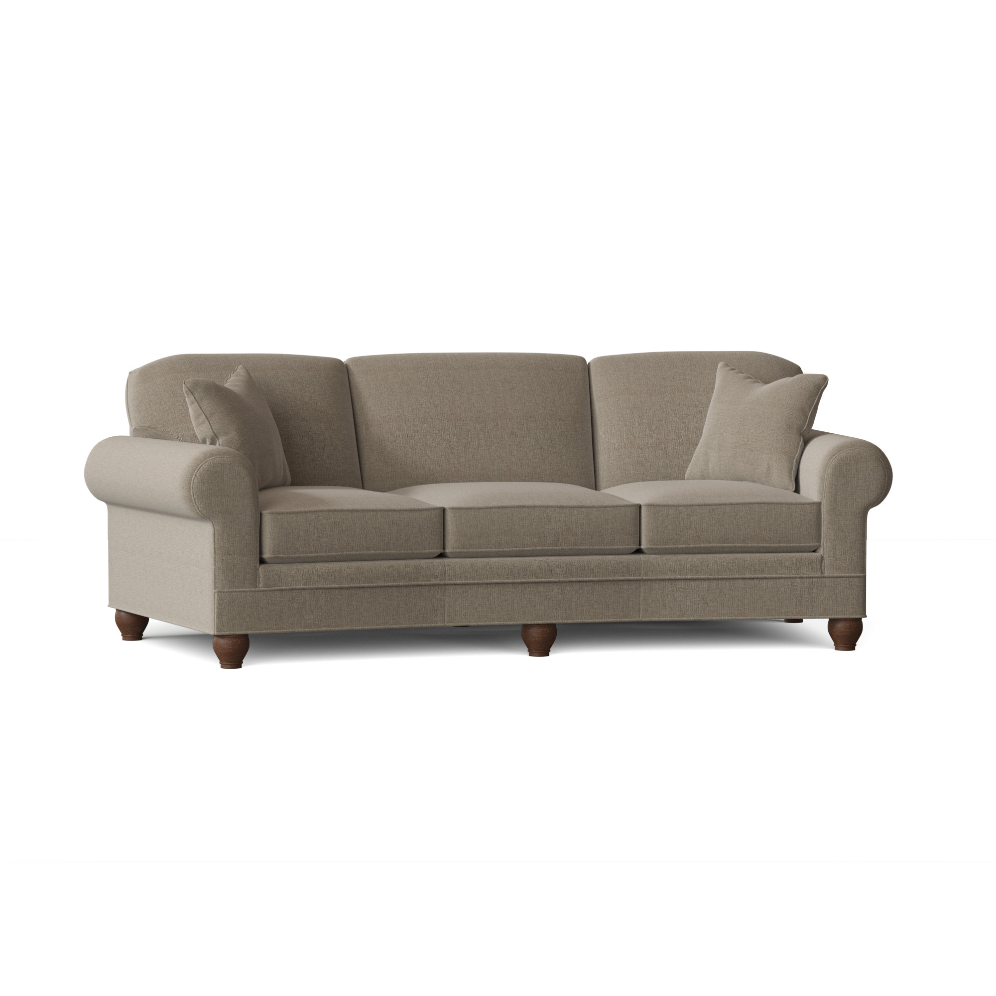 Fairfield Chair Crosby Curved 100 Rolled Arm Sofa Perigold