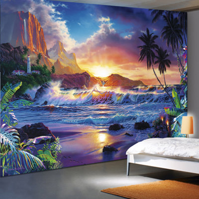 Ideal Decor Beyond Hanas Gate Wall Mural Brewster Home Fashions