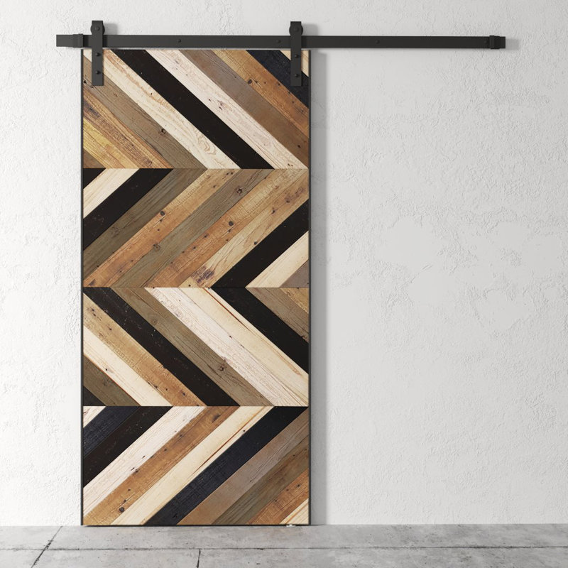 Urban Woodcraft Paneled Reclaimed Wood Wood Finish Barn ... (800 x 800 Pixel)