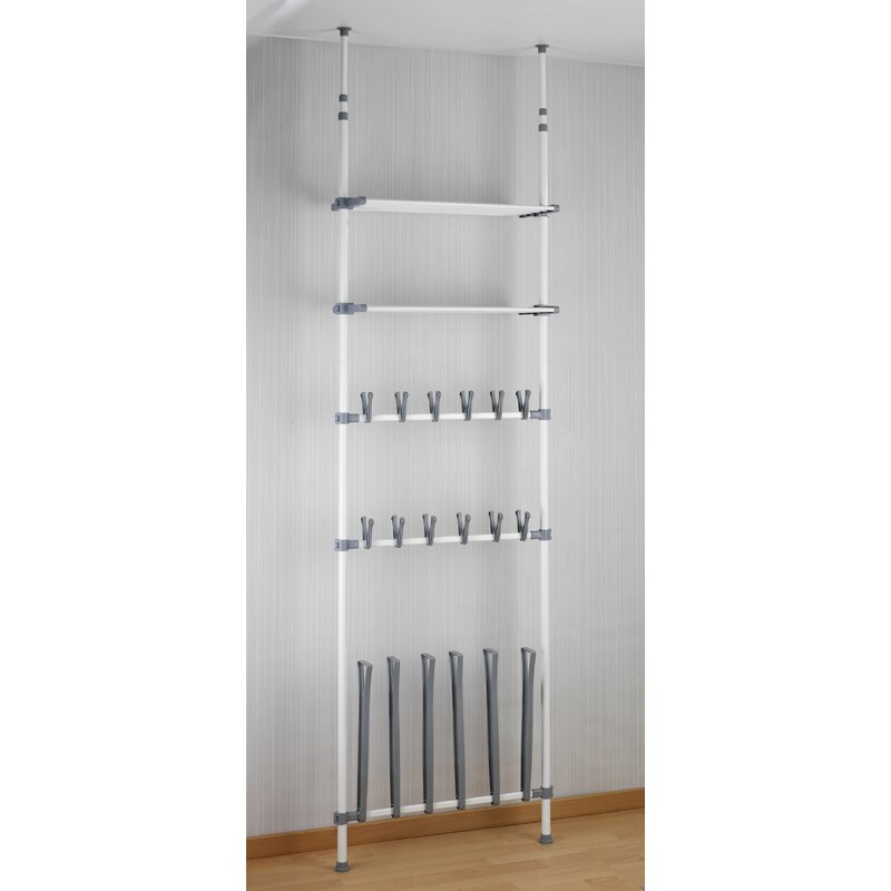 Rebrilliant 12 Pair Shoe Rack Wayfair Co Uk