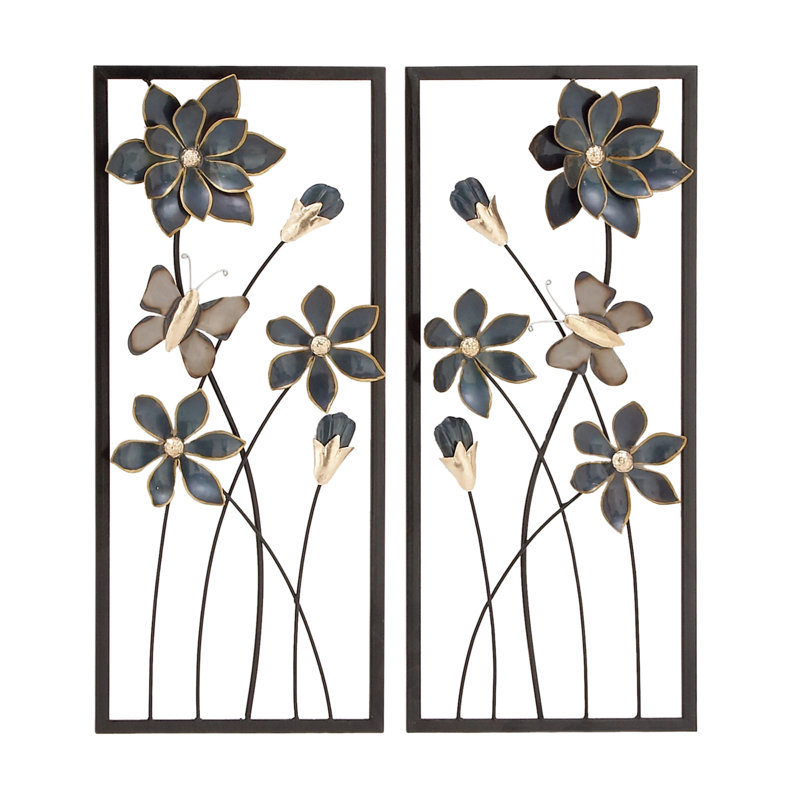 Winston Porter 2 Piece Metal Wall Decor Set Reviews Wayfair