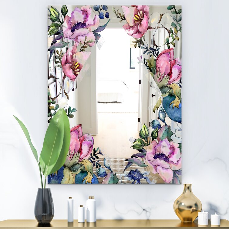 East Urban Home Rectangle Glass Wall Mirror | Wayfair