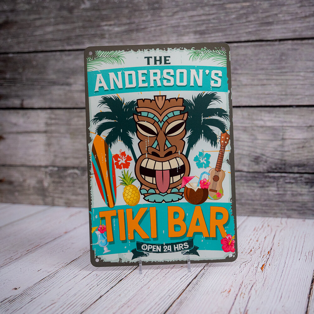 the tiki bar is open