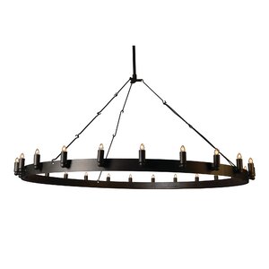 Checotah 24-Light Candle-Style Chandelier