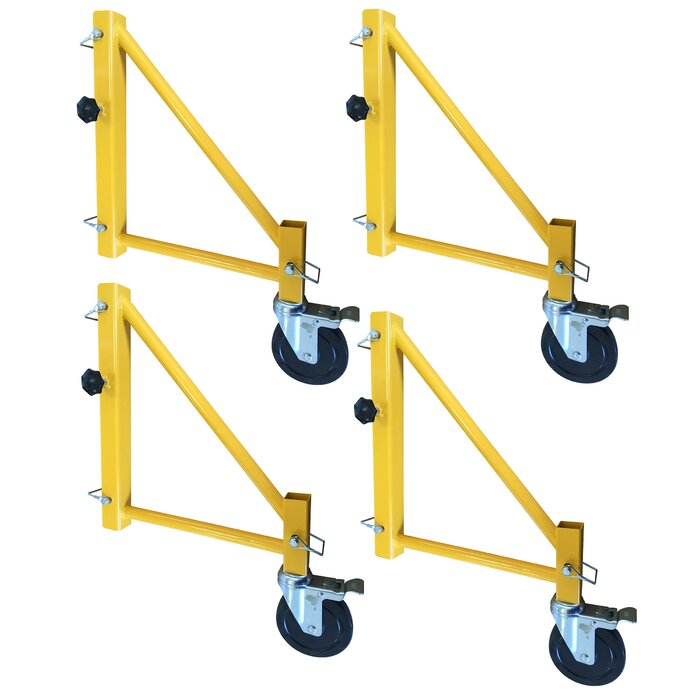 WFX Utility™ Scaffolding Steel Outriggers with Casters | Wayfair