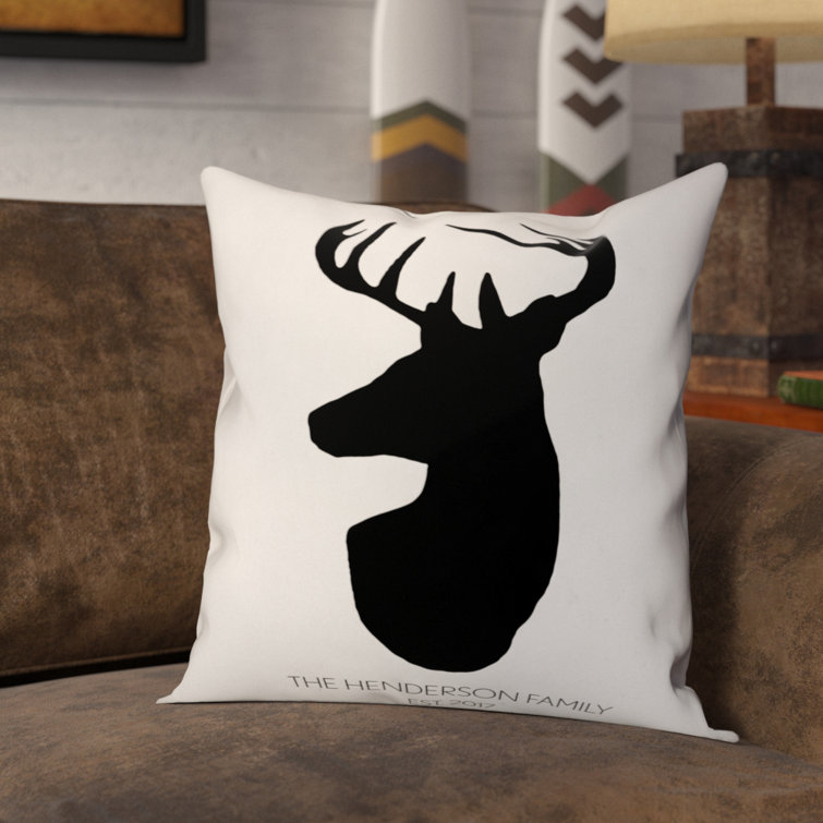 deer head pillow