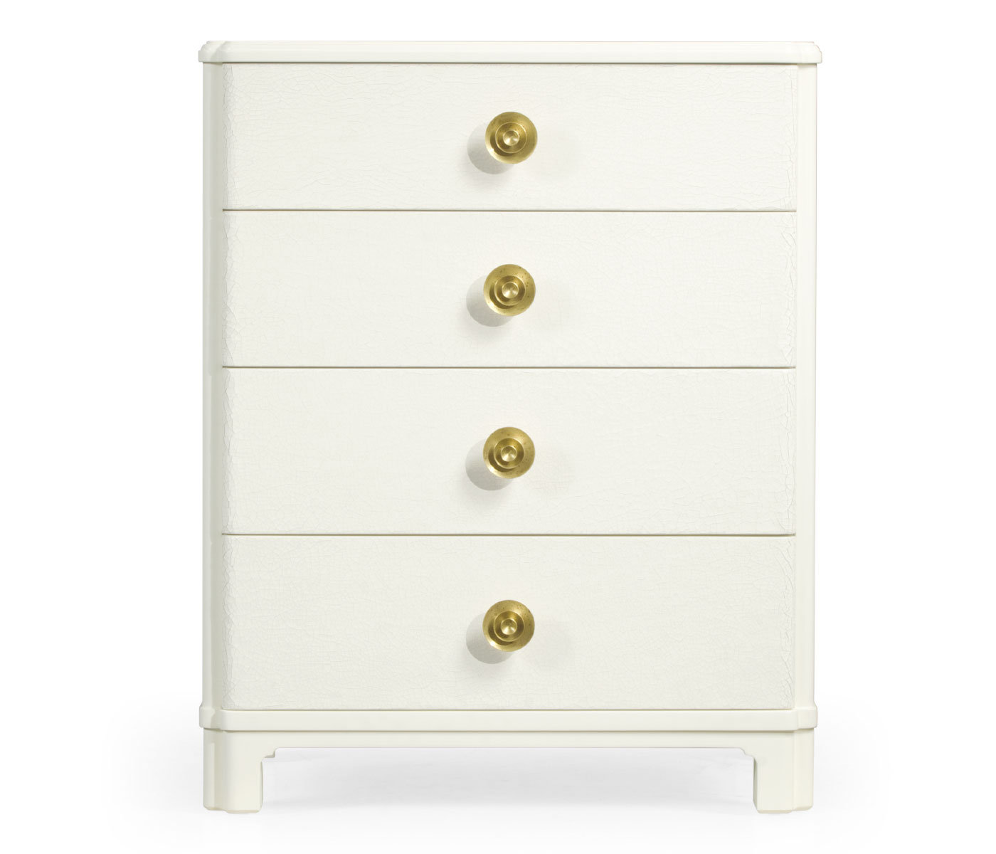 Jonathan Charles Fine Furniture Ceramic Lacquered 4 Drawer Chest