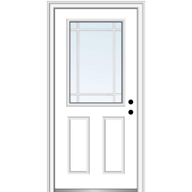 Verona Home Design Prairie Prehung Front Entry Door Wayfair