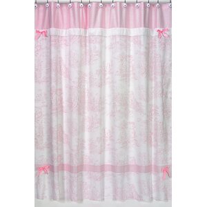 French Toile Shower Curtain