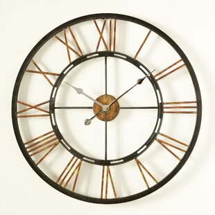 Time Expresso Wall Clock 33.5 Cm Diameter Multi 