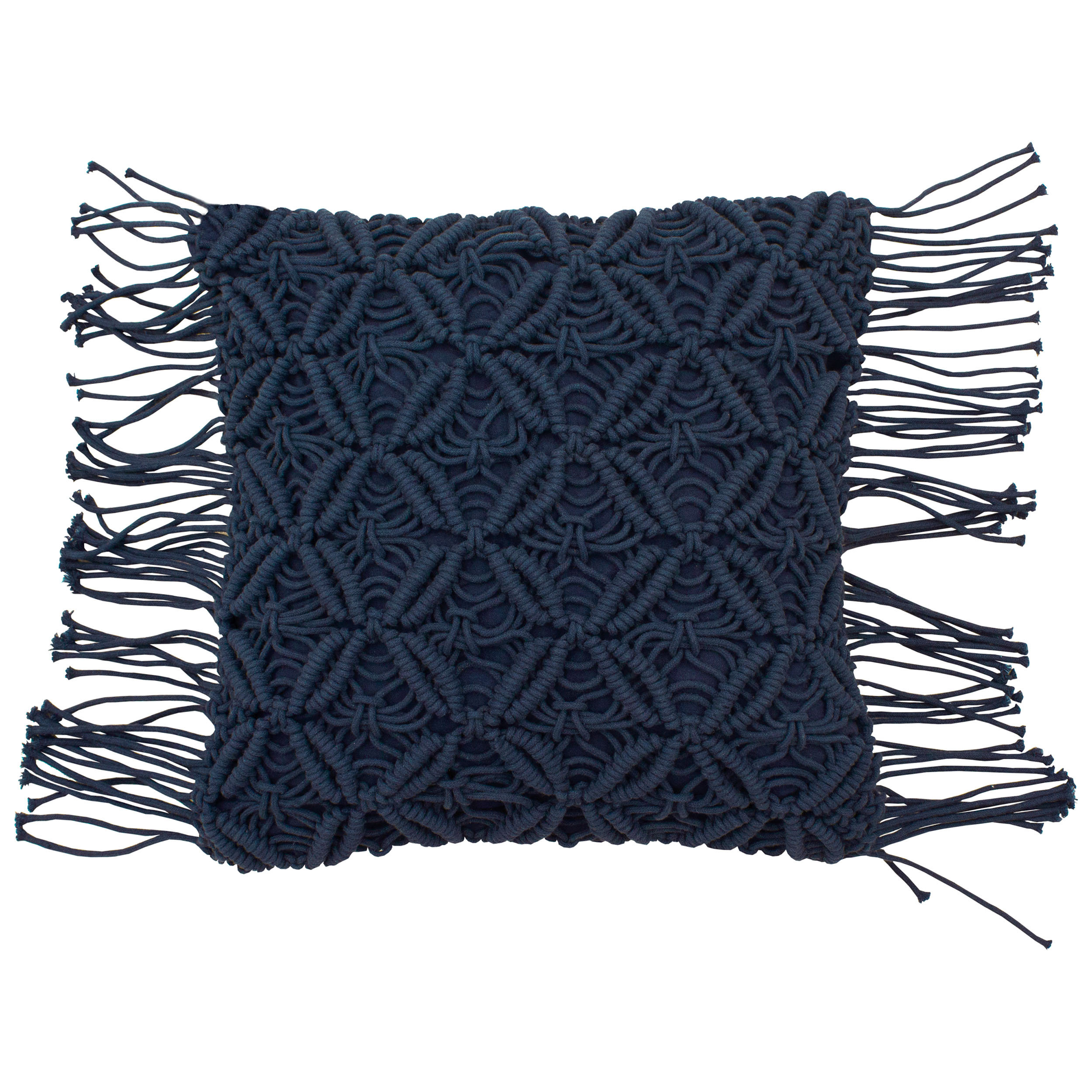 dark navy throw pillows