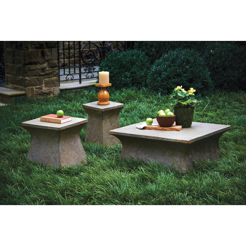Peakseason Astoria Stone Concrete Side Table Wayfair Astoria Stone Concrete Side Table