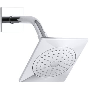 Loure 2.5 GPM Single-Function Shower Head with Katalyst Air-Induction Spray