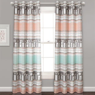 Animal Print Green Curtains Drapes You Ll Love In 2019 Wayfair