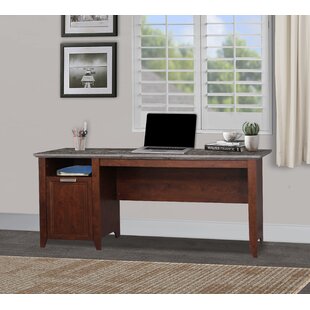 ishaan executive desk with hutch three posts