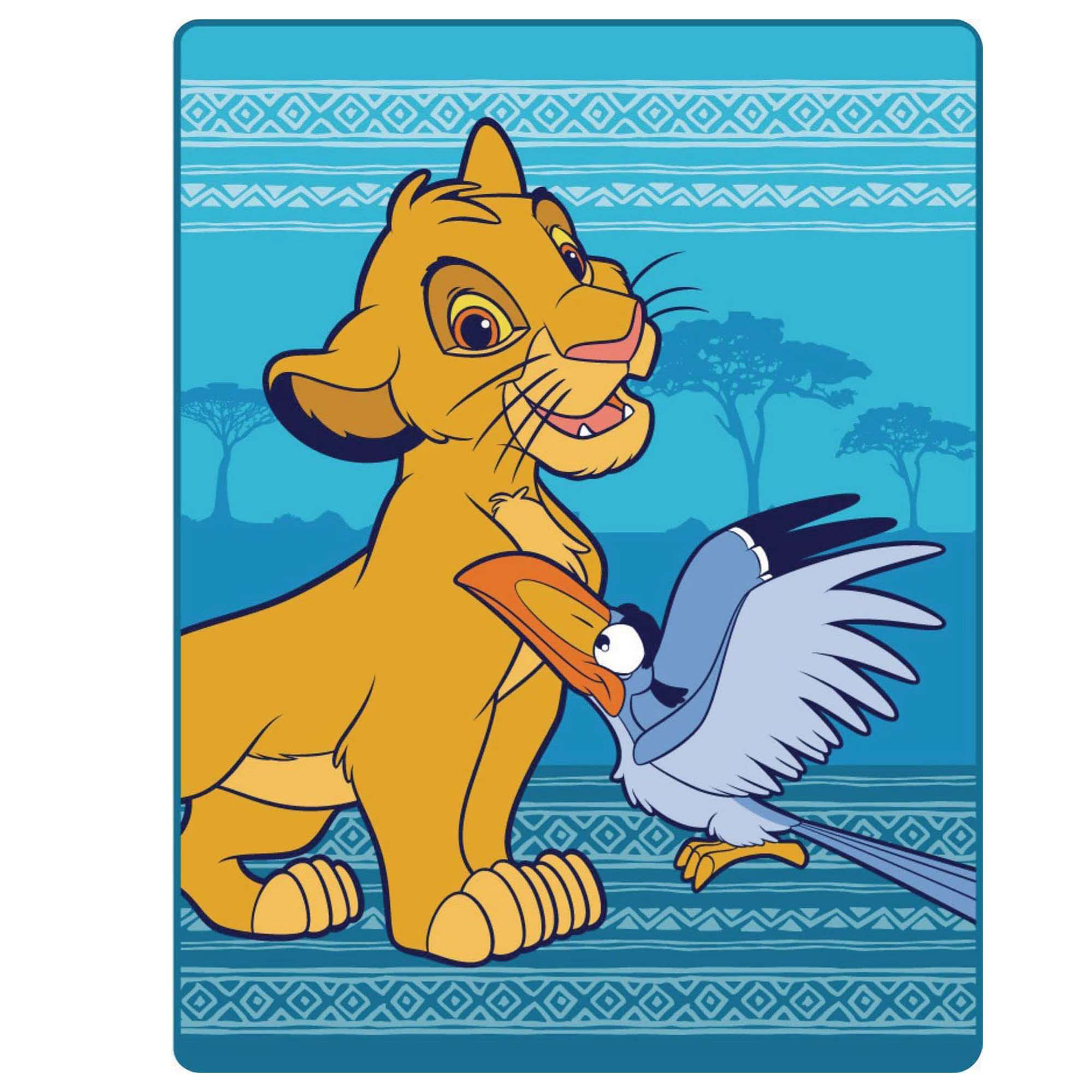 Disneys The Lion King Silky Soft Throw 