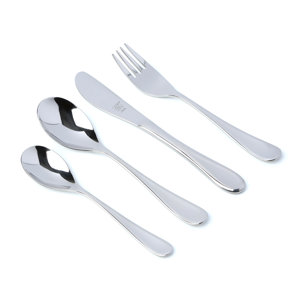 Twin Kids Filou 4-pc 18/10 Stainless Steel Flatware Set