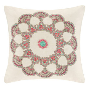 Guinevere Square Decorative Pillow 1