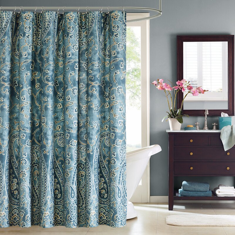 Harbor House Belcourt Cotton Single Shower Curtain Reviews