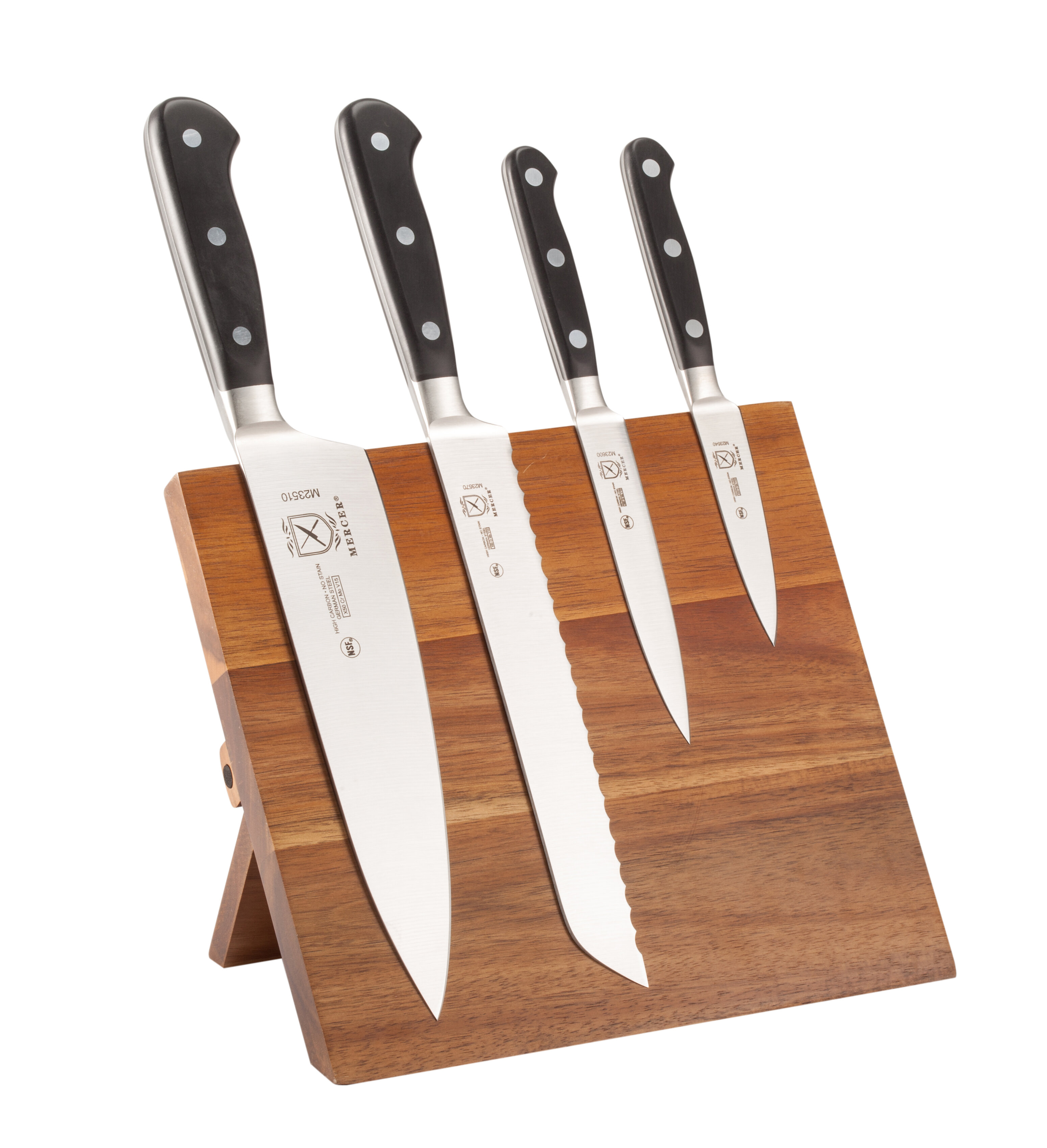 mercer knife block