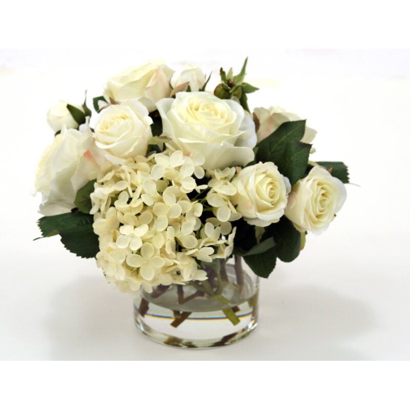 Winston Porter Cream White Roses And Hydrangeas In Short Vase Reviews Wayfair,United Airlines Baggage Fee International