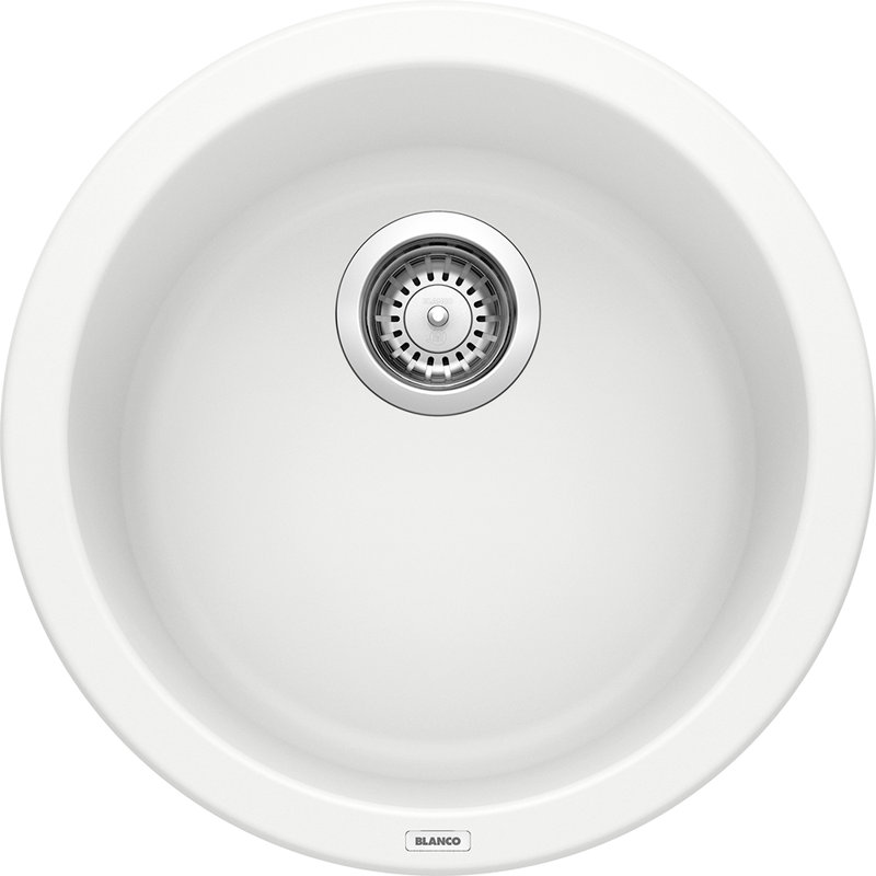 Blanco Rondo 18 L X 18 W Dual Mount Bar Sink Reviews Wayfair