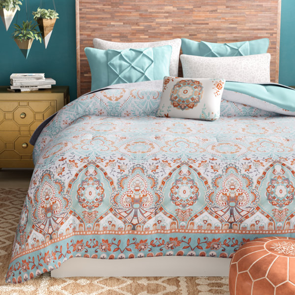 Aqua Colored Bedding Wayfair