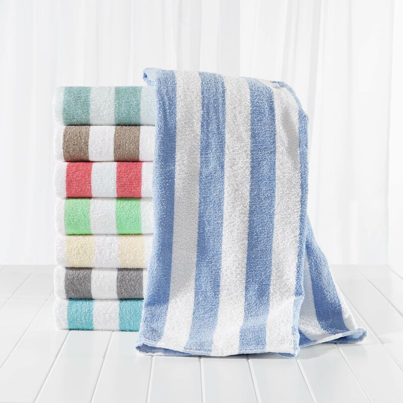 cabana stripe beach towel