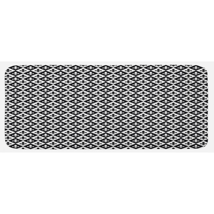 Fleur De Lis Kitchen Mat Fleur De Lis Kitchen Mat