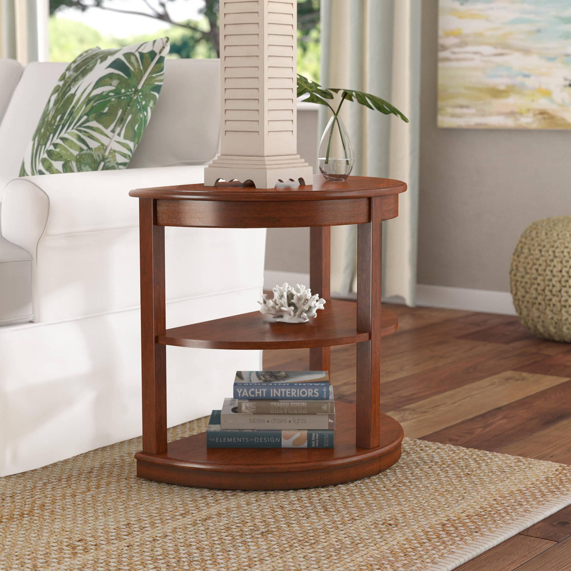 Red Barrel Studio Weidler Floor Shelf End Table Reviews Wayfair