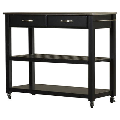 Weldona Kitchen Island With Stainless Steel Top Reviews Allmodern Gothard Kitchen Island With Stainless Steel Top