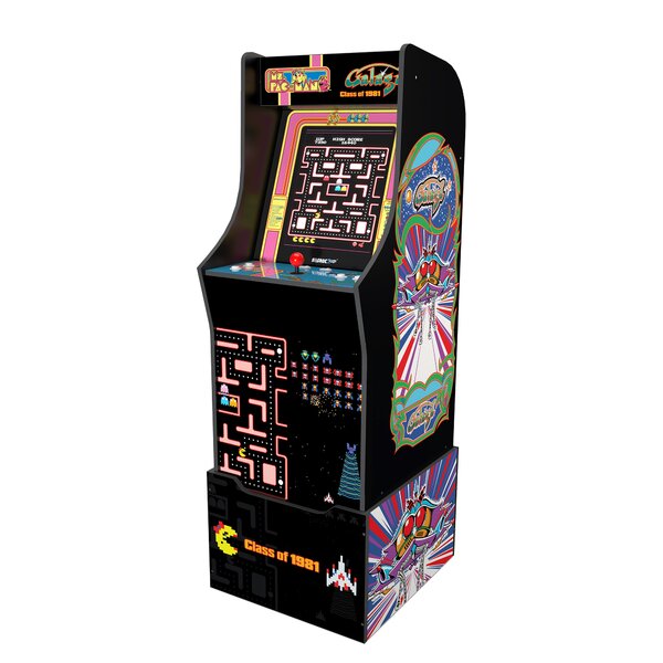 LED LIGHTS Classic Arcade Machine Cocktail Table 60 Games Free Stools 