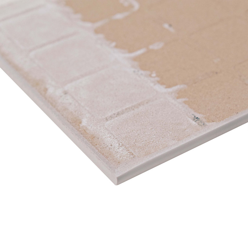 Elitetile Revive 3 5 X 7 75 Ceramic Bullnose Trim Tile In White Revive 3 5 X 7 75 Ceramic Bullnose Trim Tile