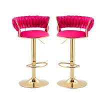 pink bar stools argos