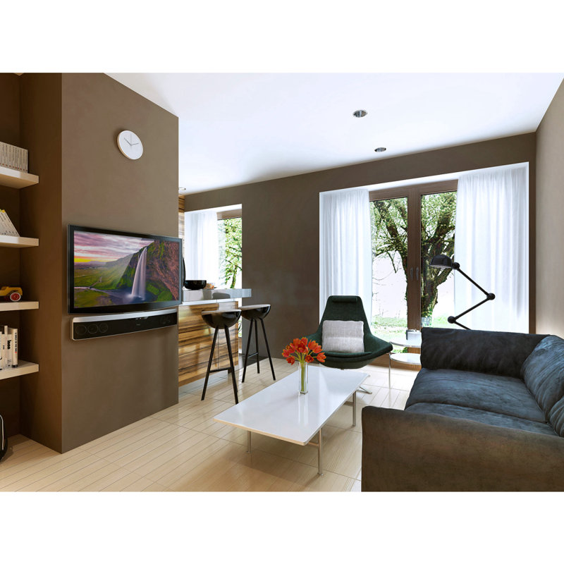 soundbar above tv