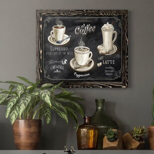 D Coffee Cups Art Print Home Decor Wall Art Poster Tea 