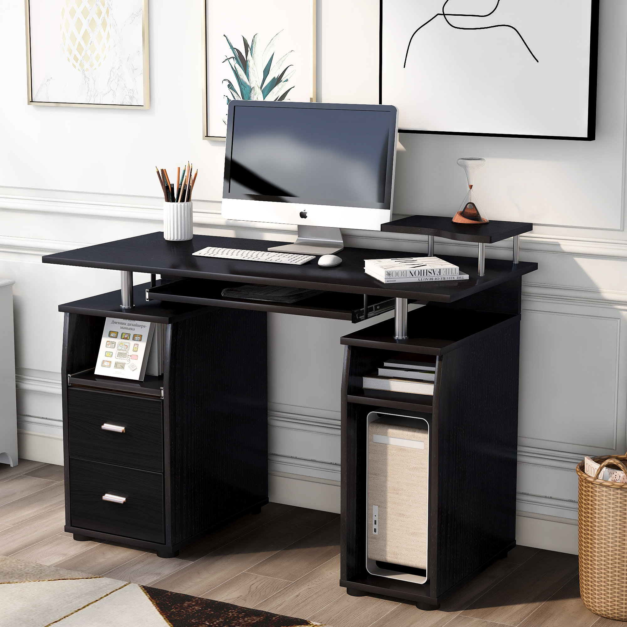 Furniture Home & Garden Desks & Home Office Furniture Modern Computer