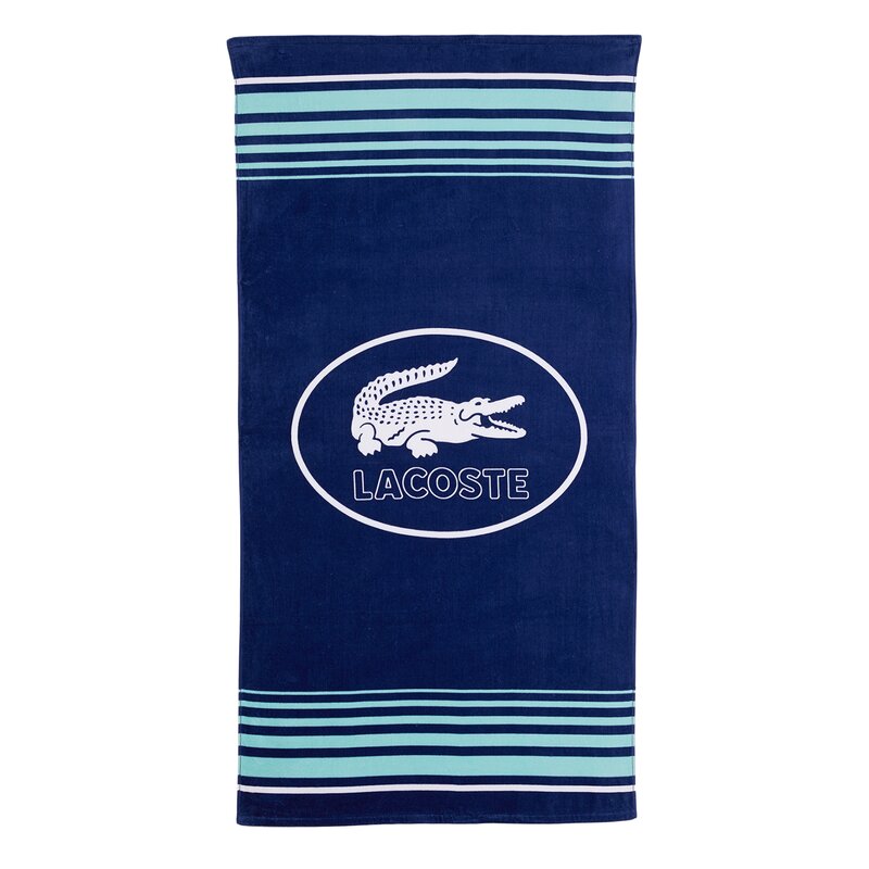 lacoste beach towel