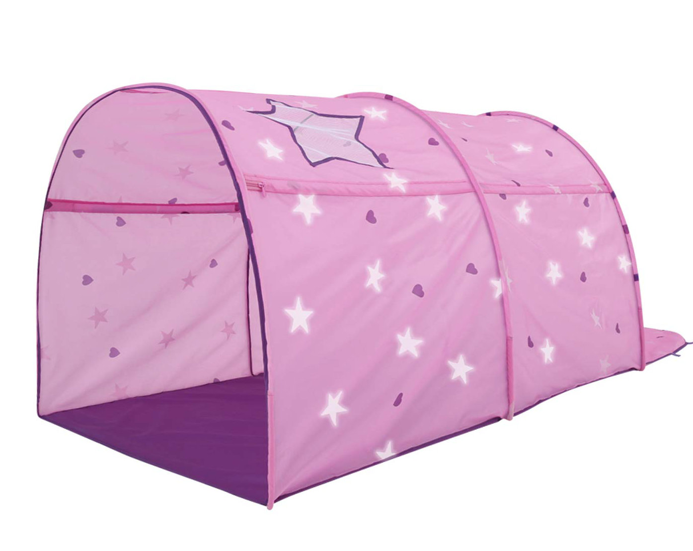 pink bed tent