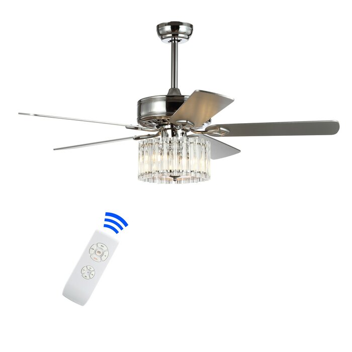 Clark 5 Blade Ceiling Fan Light Kit Included