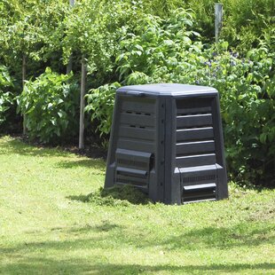 Bio Garten Abfall Kompost shelfplaza® HOME Komposter 90x50x50 225L 