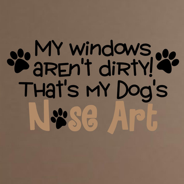 dog nose art