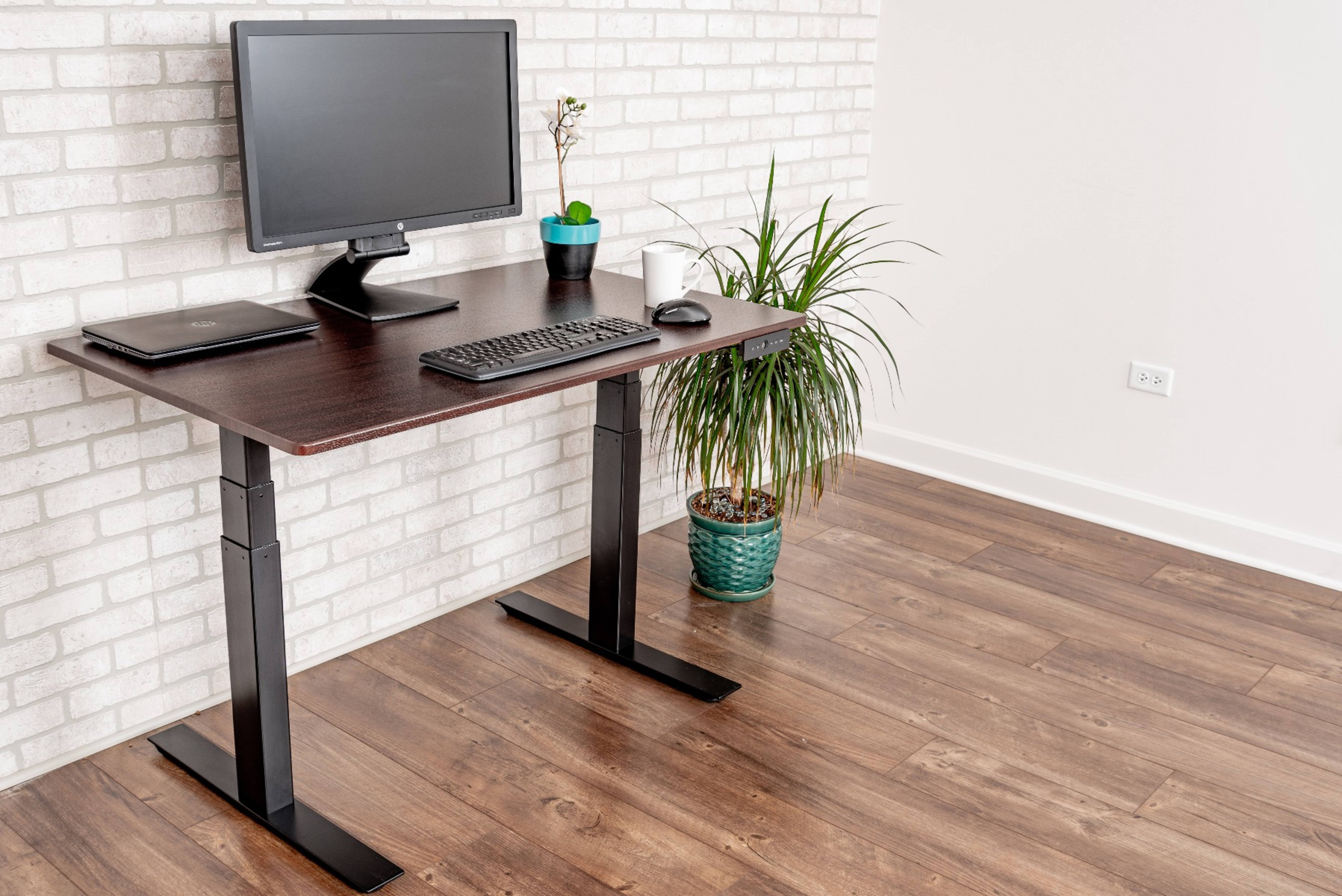 Luxor Height Adjustable Standing Desk Reviews Wayfair
